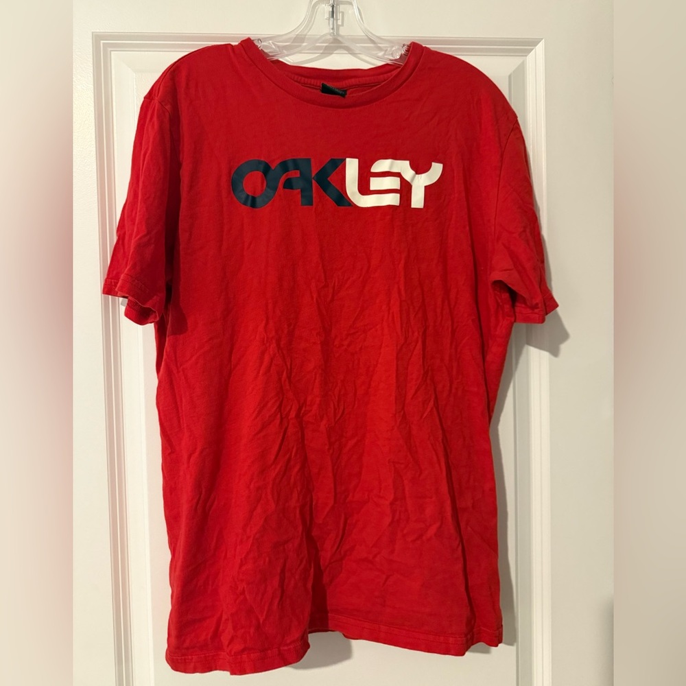 Oakley Red Short Sleeve Tee